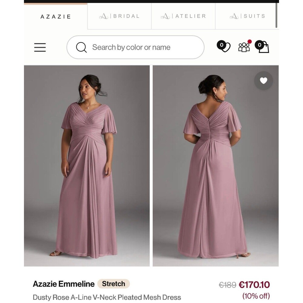 Mother of the bride Azazie dress